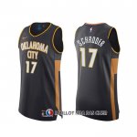 Maillot Oklahoma City Thunder Dennis Schroder Ville Authentique 2019-20 Gris