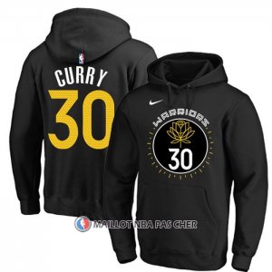 Veste a Capuche Golden State Warriors Stephen Curry Ville 2022-23 Noir