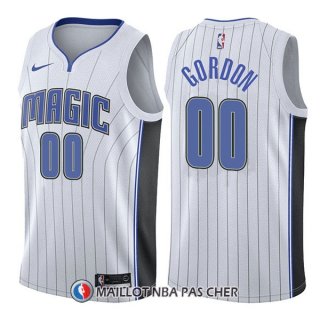 Maillot Orlando Magic Aaron Gordon Association 00 2017-18 Blanc