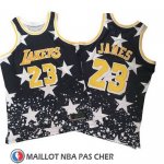 Maillot Lakers Lebron James Hardwood 23 Retro 1997-98 Noir