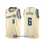 Maillot Milwaukee Bucks Eric Bledsoe Ville 2019-20 Crema