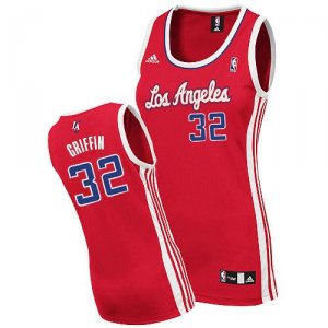 Maillot Femme de Griffin Los Angeles Clippers #32 Rouge