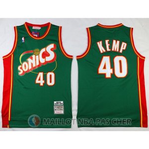 Maillot Seattle Supersonics Kemp #40 vert