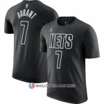 Maillot Manche Courte Brooklyn Nets Kevin Durant Statement 2022-23 Noir