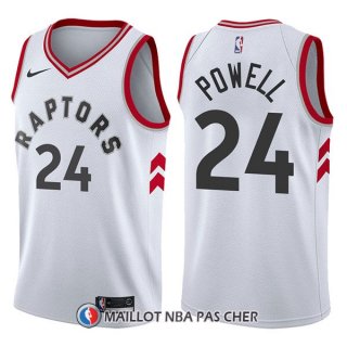 Maillot Tornto Raptors Norman Powell Association 24 2017-18 Blanc
