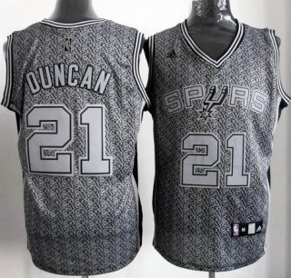 Maillot Duncan San Antonio Spurs #21 Static Fashion