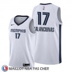 Maillot Memphis Grizzlies Jonas Valanciunas Association Blanc