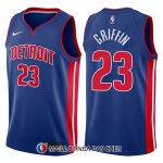 Maillot Detroit Pistons Blake Griffin Icon 23 2017-18 Bleu