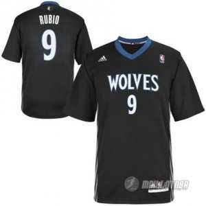 Maillot Rubio Manche courte Minnesota Timberwolves Noir