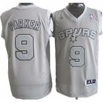 Maillot Parker San Antonio Spurs #9 Gris