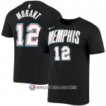 Maillot Manche Courte Memphis Grizzlies Ja Morant Hardwood Classics Noir