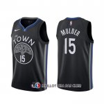 Maillot Golden State Warriors Mychal Mulder Ville Noir