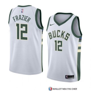 Maillot Milwaukee Bucks Tim Frazier Association 2018 Blanc