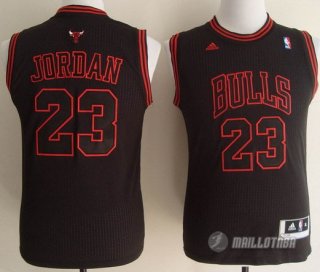Maillot Enfant de Jordan Chicago Bulls #23 Noire