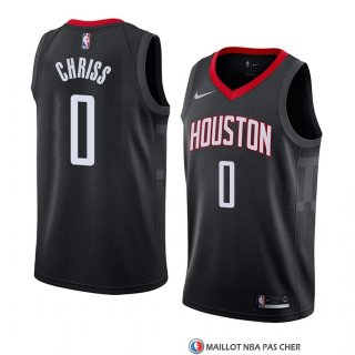 Maillot Houston Rockets Marquese Chriss Statement 2018 Noir