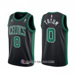 Maillot Boston Celtics Jayson Tatum Statement 2021-22 Noir