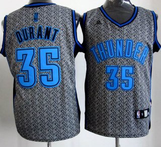 Maillot Durant Oklahoma City Thunder #35 Static Fashion