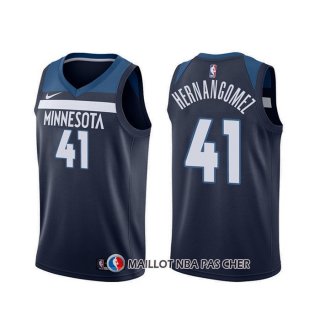 Maillot Minnesota Timberwolves Juancho Hernangomez Icon 2019-20 Bleu