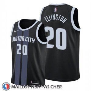 Maillot Detroit Pistons Wayne Ellington Ville Noir