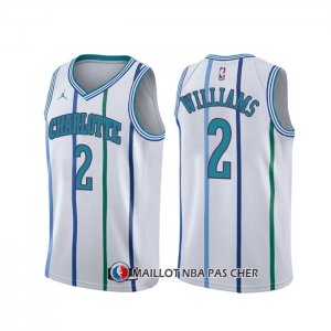Maillot Charlotte Hornets Marvin Williams Classic Blanc