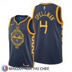 Maillot Golden State Warriors Omari Spellman Ville Bleu