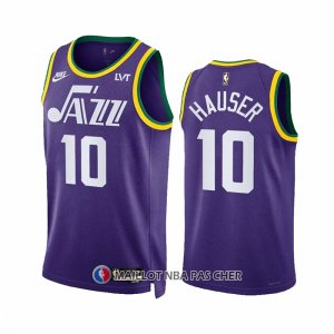 Maillot Utah Jazz Joey Hauser NO 10 Classic 2023-24 Volet