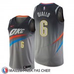 Maillot Oklahoma City Thunder Hamidou Diallo Ville Edition Gris