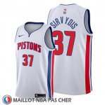 Maillot Detroit Pistons Deividas Sirvydis Association 2019-20 Blanc