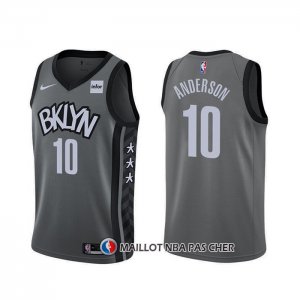 Maillot Brooklyn Nets Justin Anderson Statement Gris