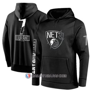 Veste a Capuche Brooklyn Nets Kevin Durant Noir