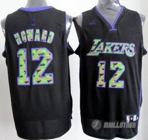 Maillot Loward Los Angeles Lakers #12 Noir