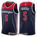 Maillot Washington Wizards Markieff Morris Statement 5 2017-18 Bleu