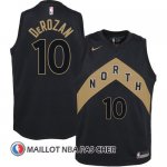 Maillot Tornto Raptors Derozan 10 Ciudad 2017-18 Noir