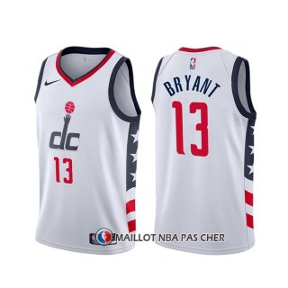 Maillot Washington Wizards Thomas Bryant Ville 2019-20 Blanc