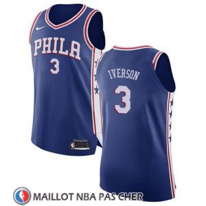 Maillot 76ers Allen Iverson 3 Icon 2017-18 Bleu