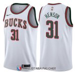 Maillot Milwaukee Bucks John Henson Return To The Mecca Classic 31 2017-18 Blanc