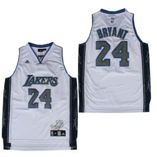 Maillot Lakers Bryant 24 Blanc