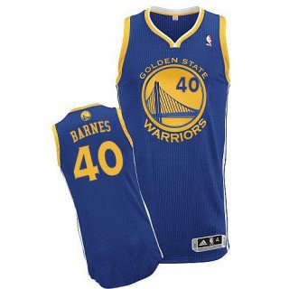 Maillot Bleu Barnes Golden State Warriors Revolution 30
