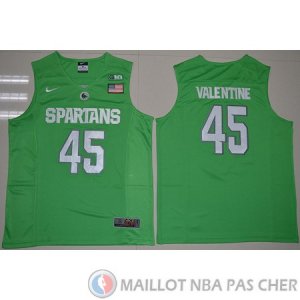 Maillot NCAA Denzel Valentine Manzana Vert