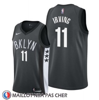 Maillot Brooklyn Nets Kyrie Irving Statement Noir