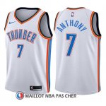 Maillot Enfant Oklahoma City Thunder Carmelo Anthony Association 2017-18 7 Blanc