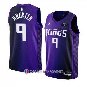 Maillot Sacramento Kings Kevin Huerter NO 9 Statement 2023-24 Volet