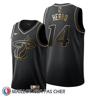 Maillot Golden Edition Miami Heat Tyler Herro Noir