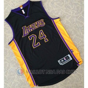 Maillot NBA Authentique Los Angeles Lakers Noir