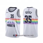 Maillot Denver Nuggets P.j. Dozier Ville Blanc