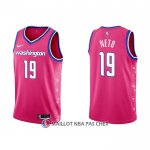 Maillot Washington Wizards Raul Neto NO 19 Ville 2022-23 Rosa