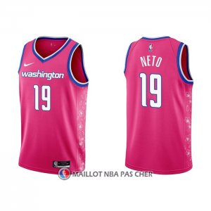 Maillot Washington Wizards Raul Neto NO 19 Ville 2022-23 Rosa
