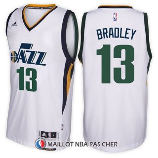 Maillot Utah Jazz Tony Bradley Home 13 2017-18 Blanc