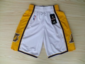 Short Blanc Los Angeles Lakers NBA