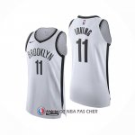 Maillot Brooklyn Nets Kyrie Irving NO 11 Association Authentique Blanc